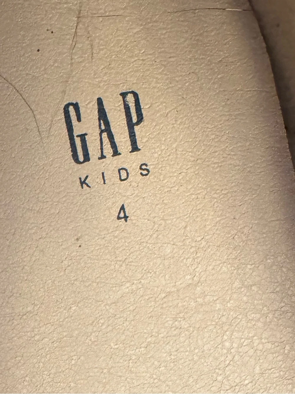 ⭐ GAP Kids Black Star Print Ballet Flats Size 4 Girls Slip On Shoes ⭐